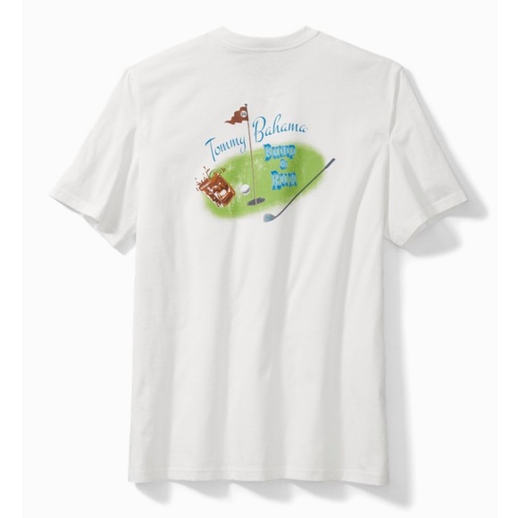 NWOT Tommy Bahama Bump and Rum Pocket T-Shirt - Picture 1 of 9